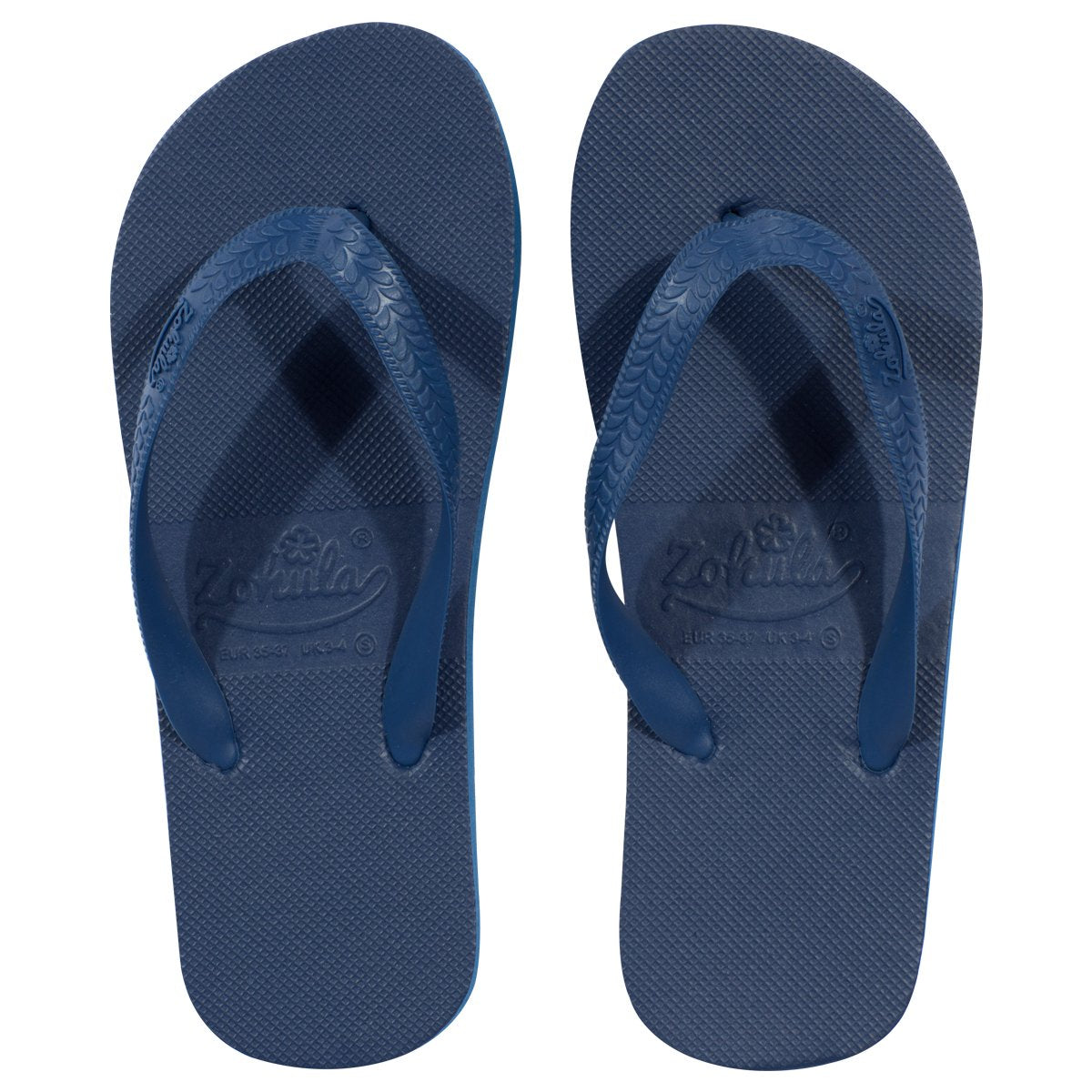 Zohula Originals Navy Blue Flip Flops – Wedding Flip Flops